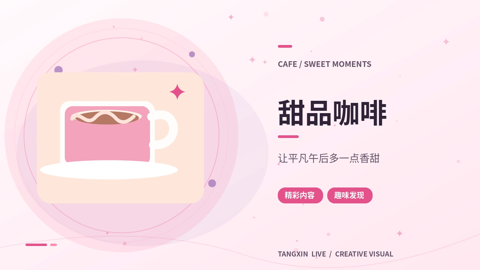 甜品咖啡观察课